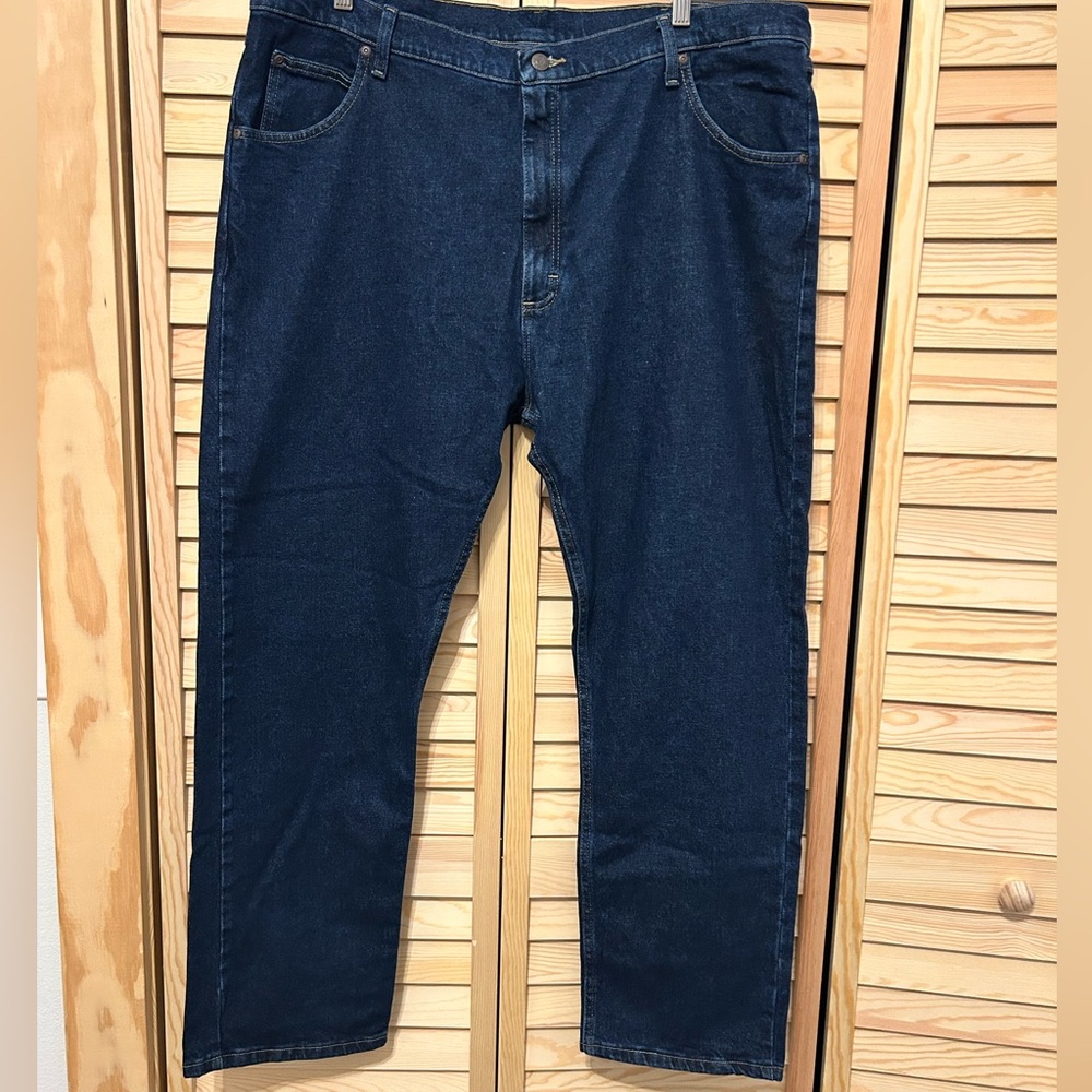 Wrangler Men's Indigo Straight Jeans